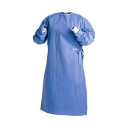 Astound® Fabric-Reinforced Surgical Gown with Towel Large Blue Sterile AAMI Level 3 Disposable (273633_EA) 1/EA