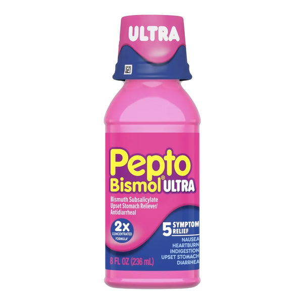 Pepto Bismol® Ultra Anti-Diarrheal 262 mg Strength Liquid 8 oz. (651063_EA) 1/EA
