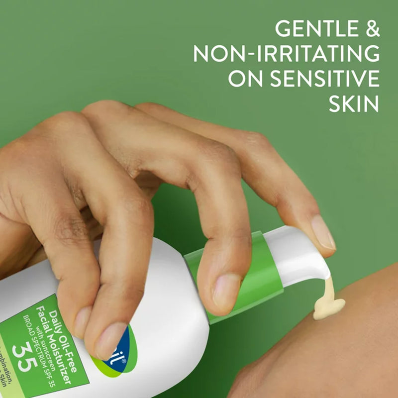 Cetaphil® Daily Oil-Free Facial Moisturizer with Sunscreen 3 oz. Pump Bottle Unscented Lotion (1230046_EA) 1/EA