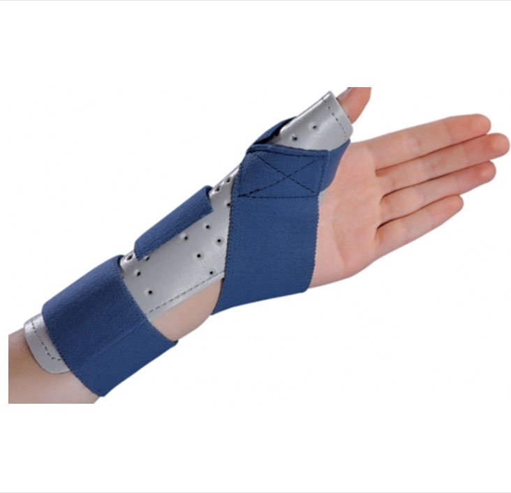 ThumbSPICA™ Thumb Splint Adult Large / X-Large Hook and Loop Strap Closure Left or Right Hand Blue / Gray (331831_EA) 1/EA