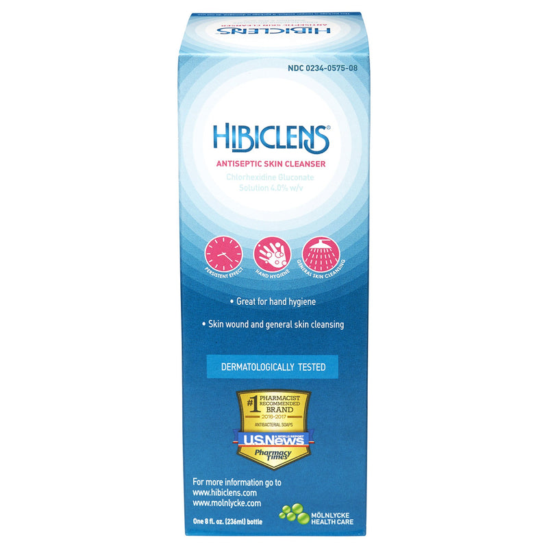 Hibiclens® Antiseptic / Antimicrobial Skin Cleanser 8 oz. Bottle 4% Strength CHG (Chlorhexidine Gluconate) NonSterile (81477_CS) 24/CS