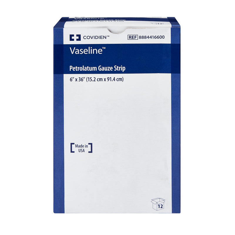 Vaseline® Petrolatum Impregnated Dressing Rectangle 6 X 36 Inch Sterile (32728_EA) 1/EA
