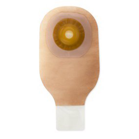 Premier™ Ostomy Pouch One-Piece System 12 Inch Length Convex, Pre-Cut 1-1/4 Inch Stoma Drainable (1030418_BX) 5/BX