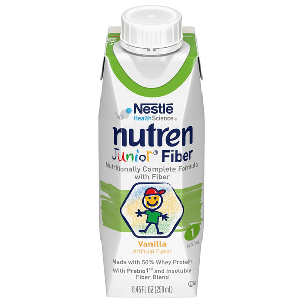 Nutren® Junior Fiber Pediatric Oral Supplement Vanilla Flavor 8.45 oz. Tetra Prisma® Liquid Fiber Bowel Management (499692_CS) 24/CS