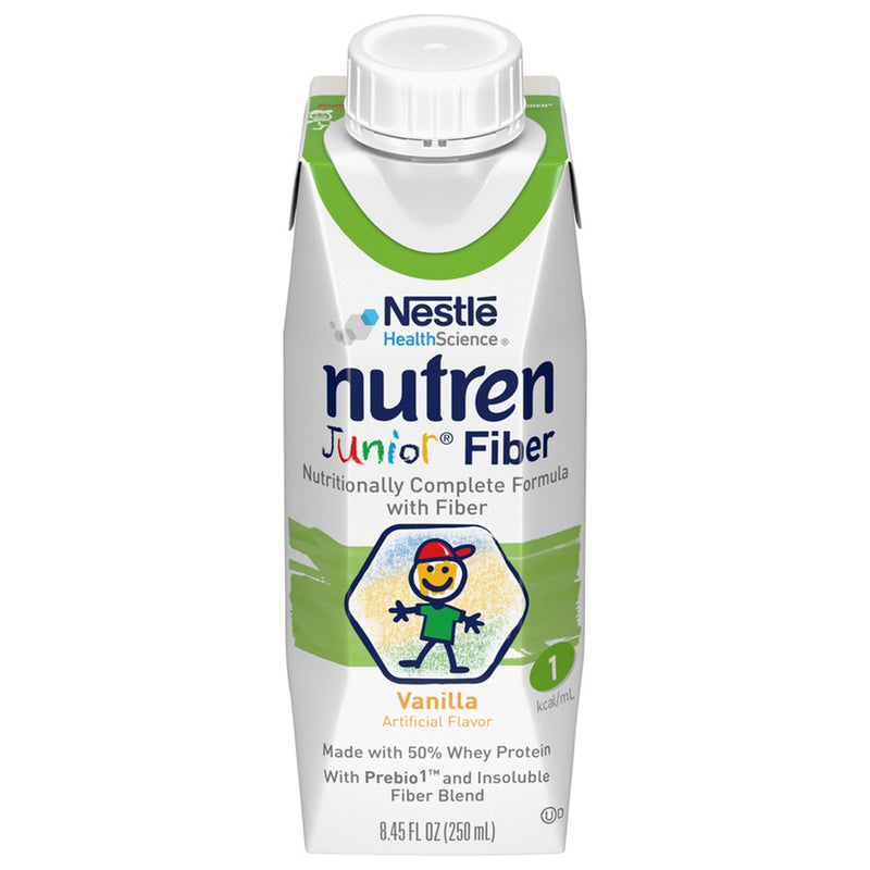 Nutren® Junior Fiber Pediatric Oral Supplement Vanilla Flavor 8.45 oz. Tetra Prisma® Liquid Fiber Bowel Management (499692_EA) 1/EA