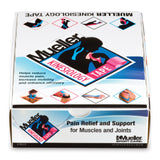 Mueller® Kinesiology Tape Black 2 Inch X 5 Yard Cotton NonSterile (806784_EA) 1/EA