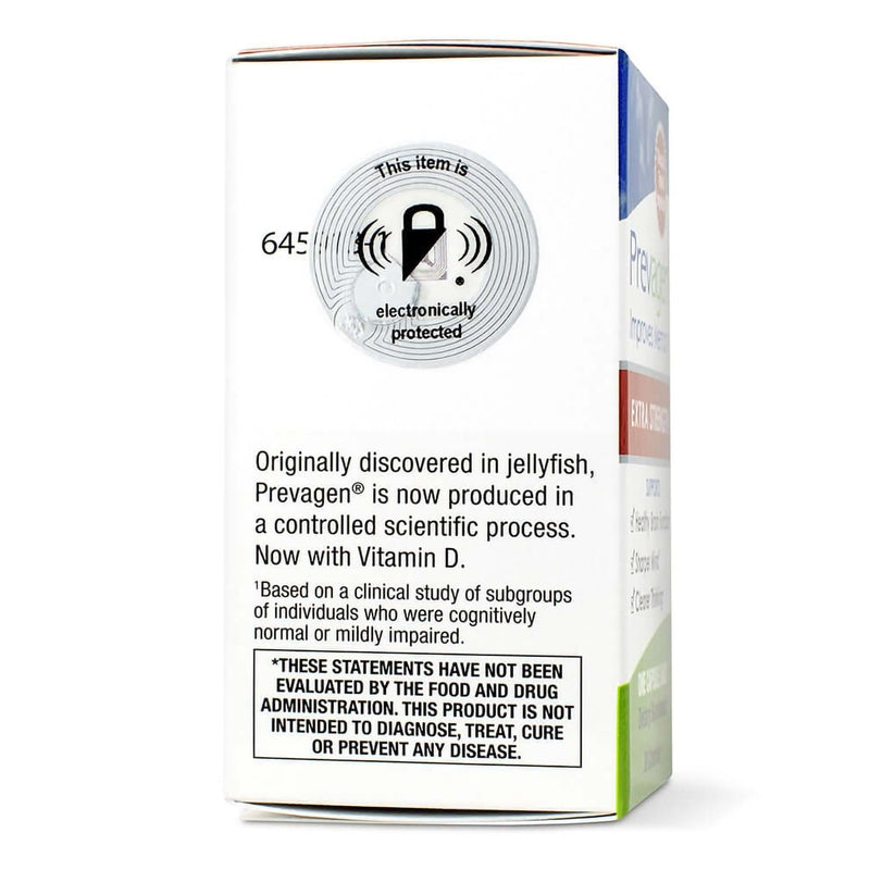 Prevagen® Extra Strength Brain Health Supplement Vitamin D / Apoaequorin 50 mcg - 20 mg Strength Capsule 30 per Bottle (1232020_BT) 1/BT