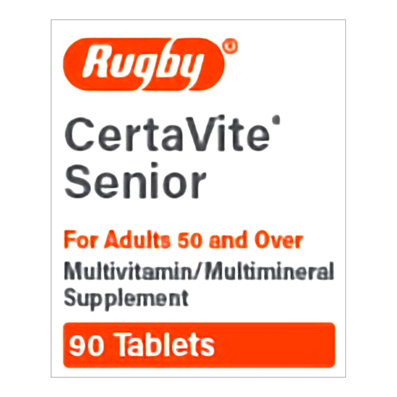 Major Pharmaceuticals Multivitamin Supplement 0.4 - 300 - 250 mg Strength Tablet 90 per Bottle (1184865_BT) 1/BT