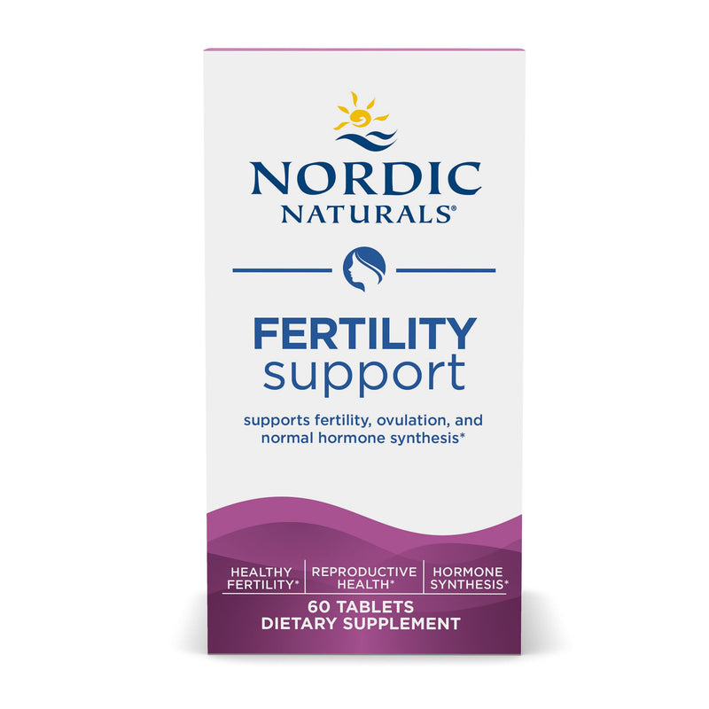Nordic Naturals® Fertility Support Dietary Supplement Inositol 1100 mg Strength Tablet 60 per Bottle (1264952_BT) 1/BT