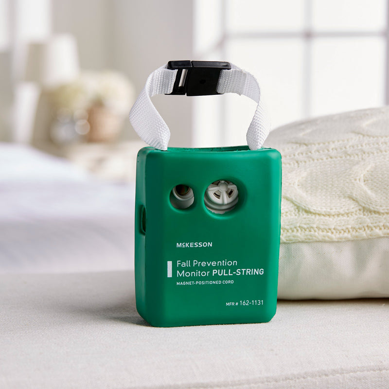 McKesson Brand Fall Prevention Monitor White / Green (1020955_EA) 1/EA