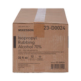 McKesson Brand Antiseptic Isopropyl Alcohol Topical Liquid 32 oz. Bottle (556517_CS) 12/CS