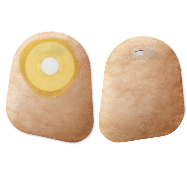 Premier™ Ostomy Pouch One-Piece System 7 Inch Length Flat, Pre-Cut 1 Inch Stoma Closed End (495229_BX) 30/BX