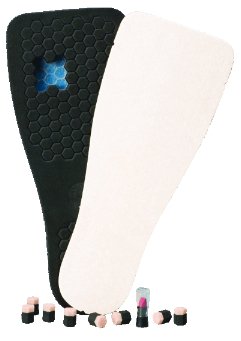 Peg Assist™ Insole Removable Pegs EVA / Foam / Poron Cover Female 4 to 6 Blue (683941_EA) 1/EA