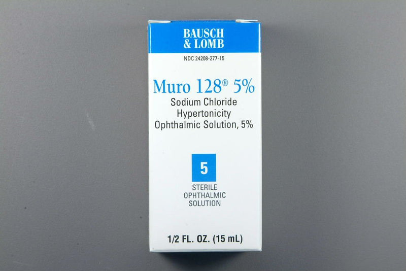 Muro 128® Hypertonicity Agent 0.5 oz. Eye Drops (499448_EA) 1/EA