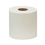 Scott® Essential Toilet Tissue White 2-Ply Standard Size Cored Roll 550 Sheets 4 X 4-1/10 Inch (509038_CS) 80/CS