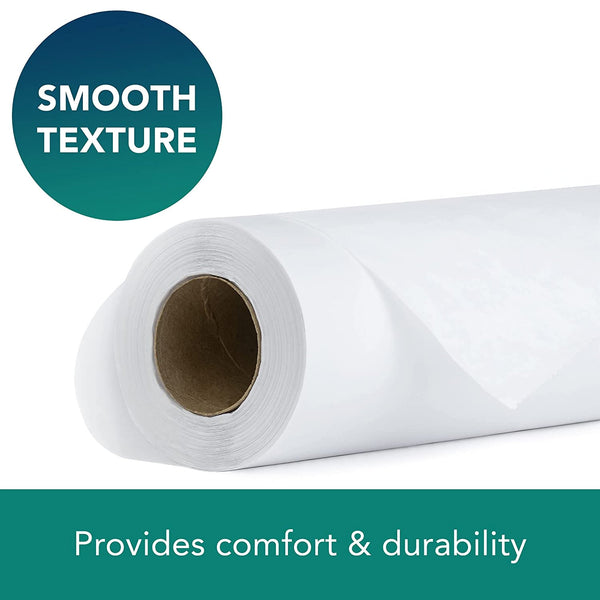 Tidi® Choice Table Paper 18 Inch Width 225 Foot Length White Smooth (194857_CS) 12/CS