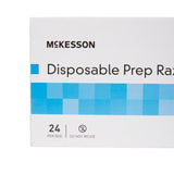 McKesson Surgical Prep Razor Double Edge Single Blade NonSterile Disposable (474851_EA) 1/EA