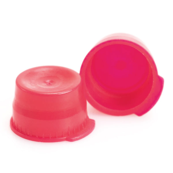 McKesson Tube Closure Polyethylene Snap Cap Red 13 mm For Use with 13 mm Blood Drawing Tubes, Glass Test Tubes, Plastic Culture Tubes NonSterile (1082100_BG) 1000/BG