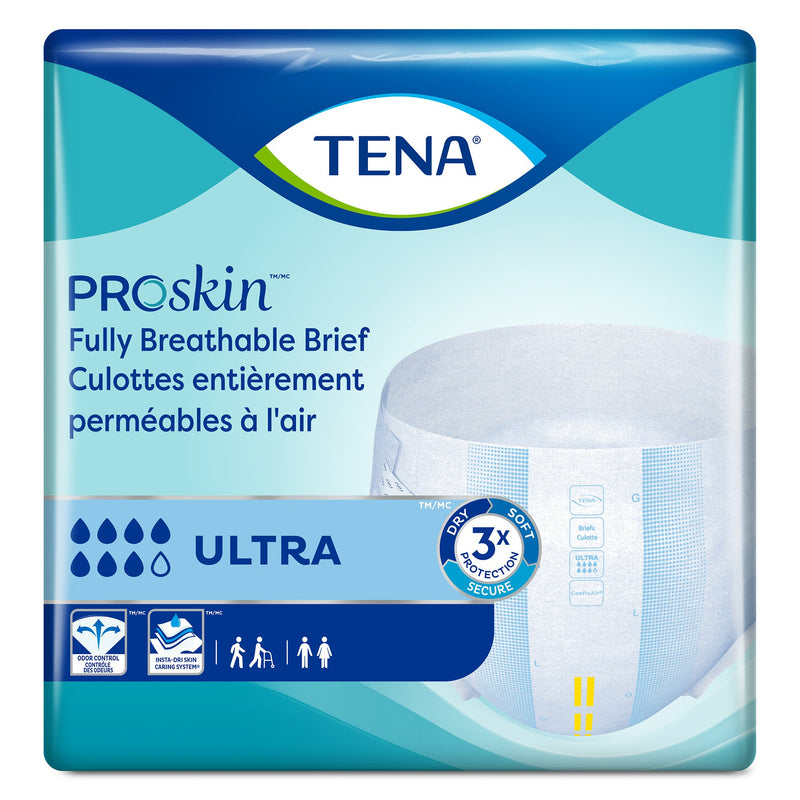 TENA ProSkin™ Ultra Unisex Adult Incontinence Brief X-Large Disposable Heavy Absorbency (628610_BG) 15/BG