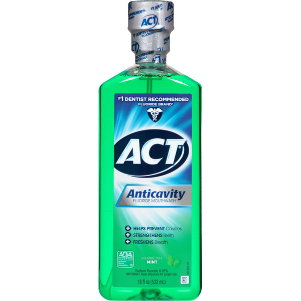 Act® Flouride Rinse 18 oz. Mint Flavor (697207_EA) 1/EA