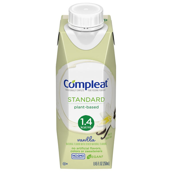Compleat® Standard 1.4 Cal Oral Supplement Vanilla Flavor Liquid 8.45 oz. Carton (1207053_CS) 24/CS