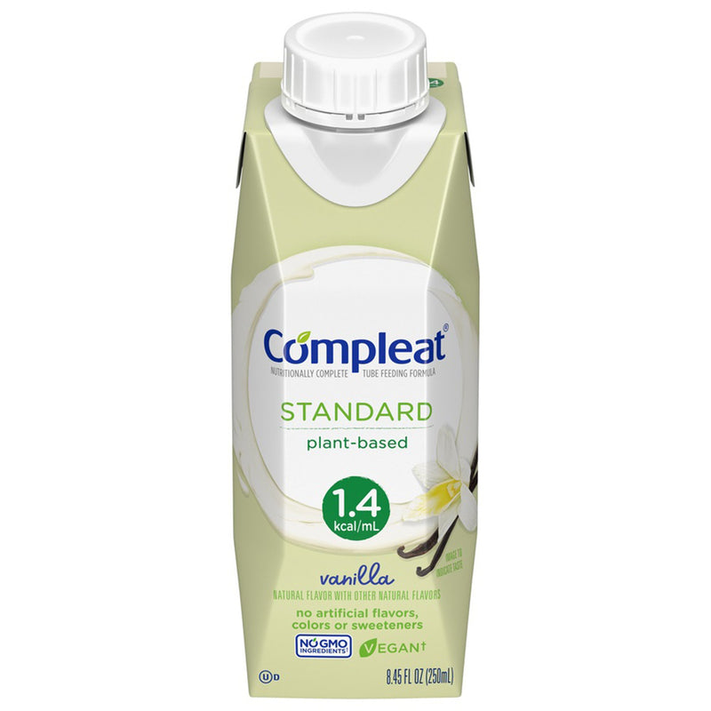 Compleat® Standard 1.4 Cal Oral Supplement Vanilla Flavor Liquid 8.45 oz. Carton (1207053_CS) 24/CS