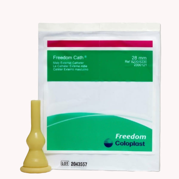 Freedom Cath® Male External Catheter Self-Adhesive Latex Medium (921745_EA) 1/EA