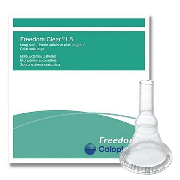 Freedom Clear® LS Male External Catheter Self-Adhesive Seal Silicone Small (690703_EA) 1/EA