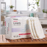 McKesson Super Incontinence Liner 25-1/5 Inch Length Moderate Absorbency Polymer Core One Size Fits Most (1187897_BG) 20/BG