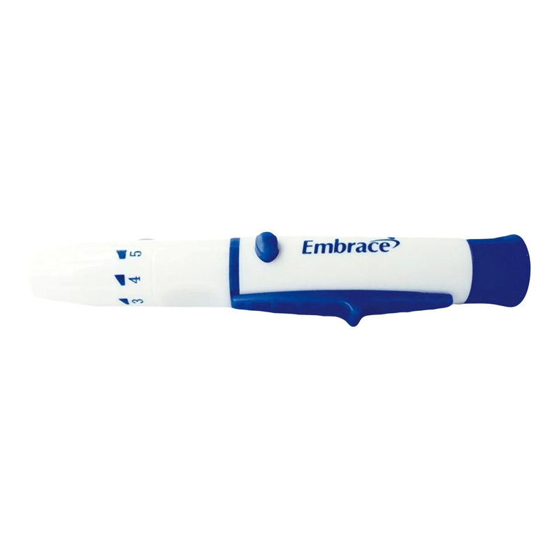 Embrace® Lancing Device Self Destructive Mechanism Push Button Activation Finger (1169448_BX) 1/BX