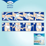 TENA ProSkin Stretch™ Ultra Unisex Adult Incontinence Brief Large / X-Large Disposable Heavy Absorbency (871836_CS) 72/CS