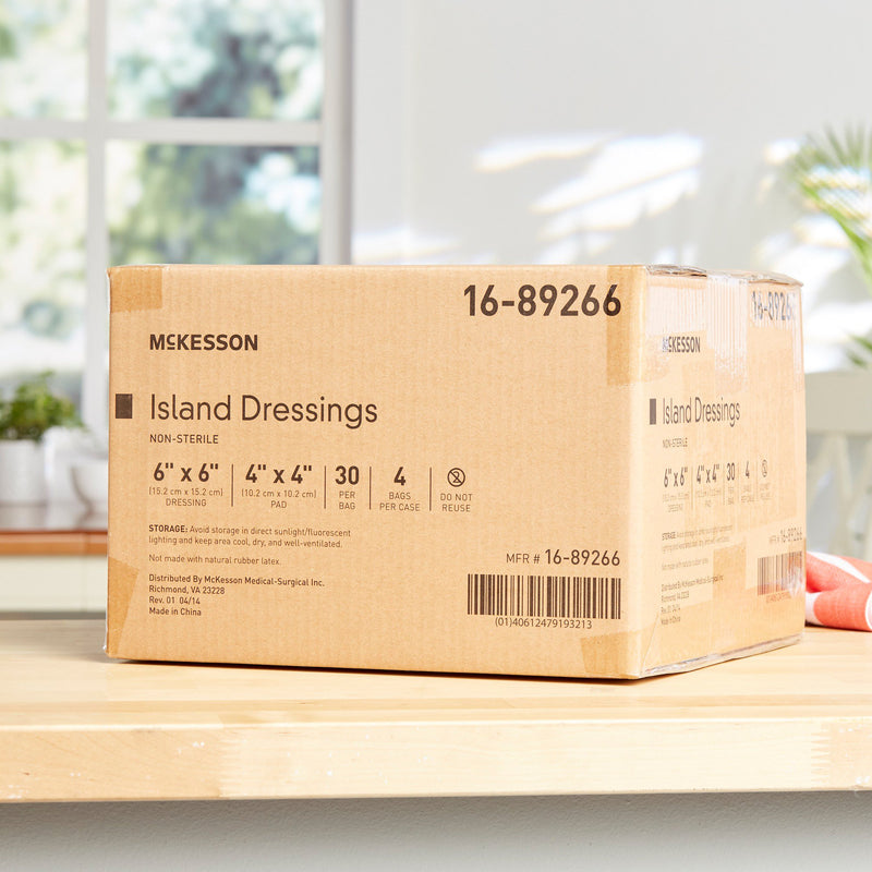 McKesson Island Dressing 6 X 6 Inch Square NonSterile (883055_EA) 1/EA