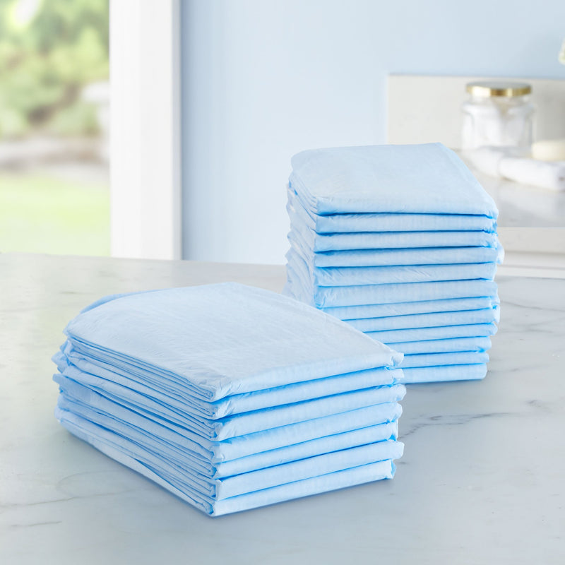 McKesson Classic Disposable Underpad 23 X 36 Inch Fluff Mat Light Absorbency (1061234_BG) 15/BG