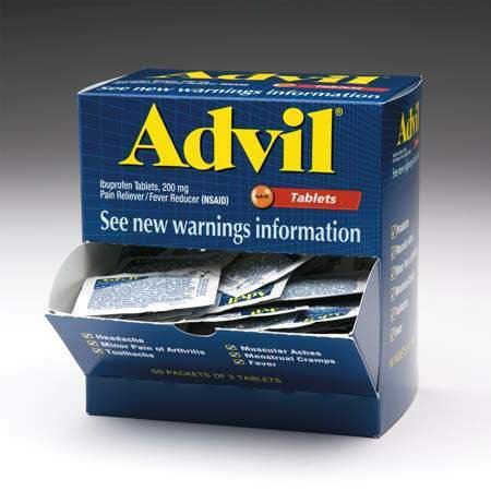 Advil® Pain Relief 200 mg Strength Ibuprofen Tablet 200 per Bottle (570803_BT) 1/BT