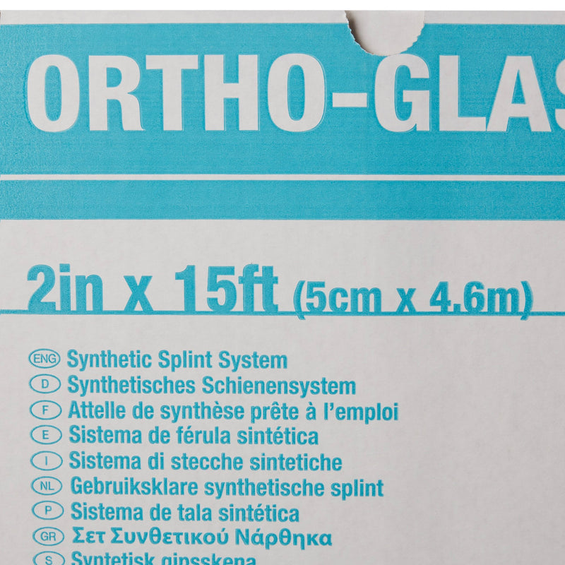 ORTHO-GLASS® Padded Splint Roll 2 Inch X 15 Foot Fiberglass White (282603_EA) 1/EA