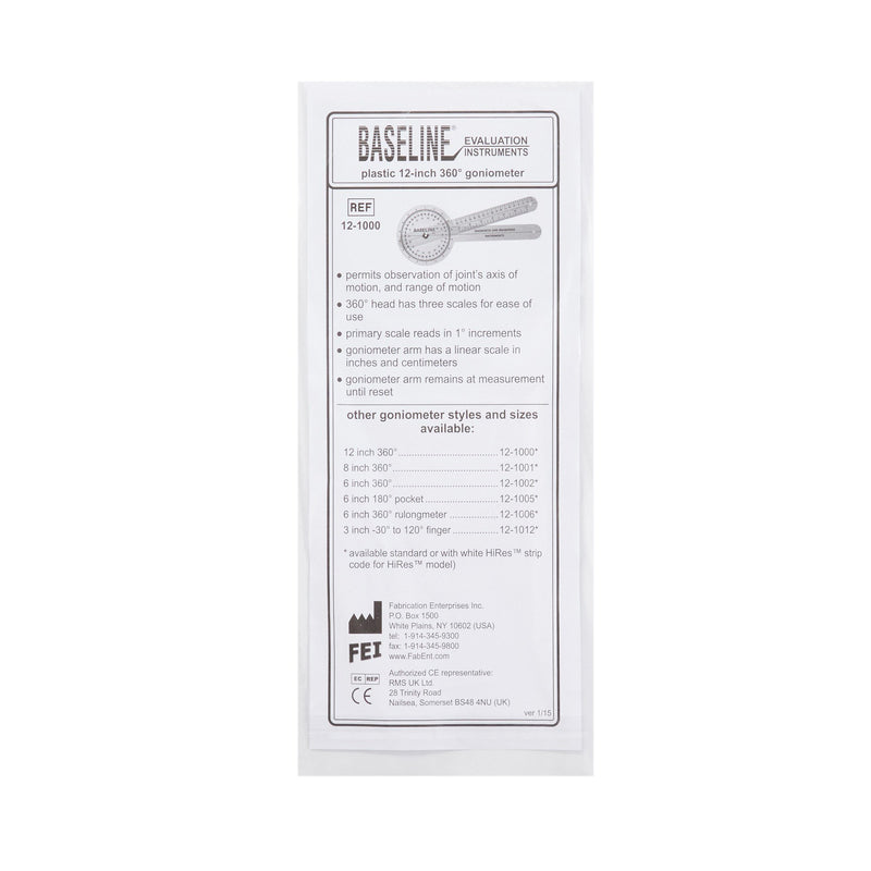 Baseline® Goniometer (258549_EA) 1/EA