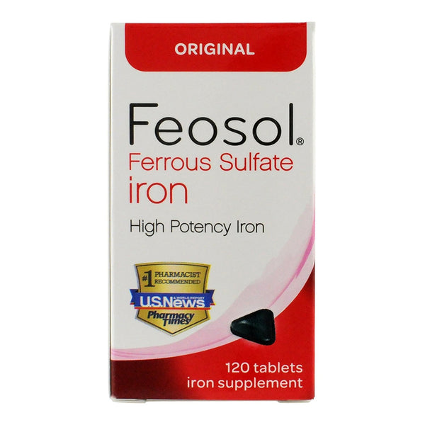 Feosol® Mineral Supplement Iron 65 mg Strength Tablet 120 per Bottle (873069_BT) 1/BT
