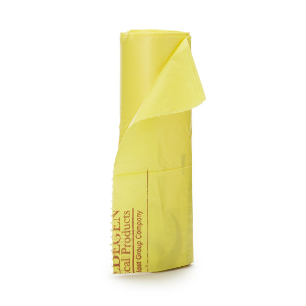McKesson Infectious Linen Bag Infectious Linen 30 to 33 gal. Yellow 8 X 23 X 41 Inch (140120_CS) 250/CS
