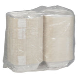 Pactiv Evergreen EarthChoice PFAS Free Compostable Hinged Lid Container, 6 x 6 x 3, Natural, Sugarcane, 500/Carton (PCTYMCH0080PFFR) Case of 500