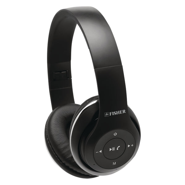 Fisher Peak Wireless Headphones, Black (MIGFBHP382K) Each