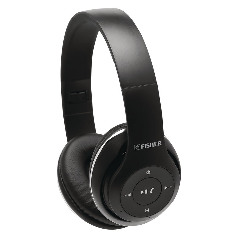 Fisher Peak Wireless Headphones, Black (MIGFBHP382K) Each