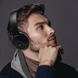 Fisher Peak Wireless Headphones, Black (MIGFBHP382K) Each