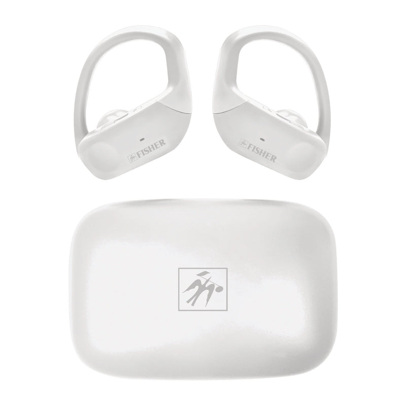 Fisher Edge Pro True Wireless Earphones, White (MIGFTW220W) Each