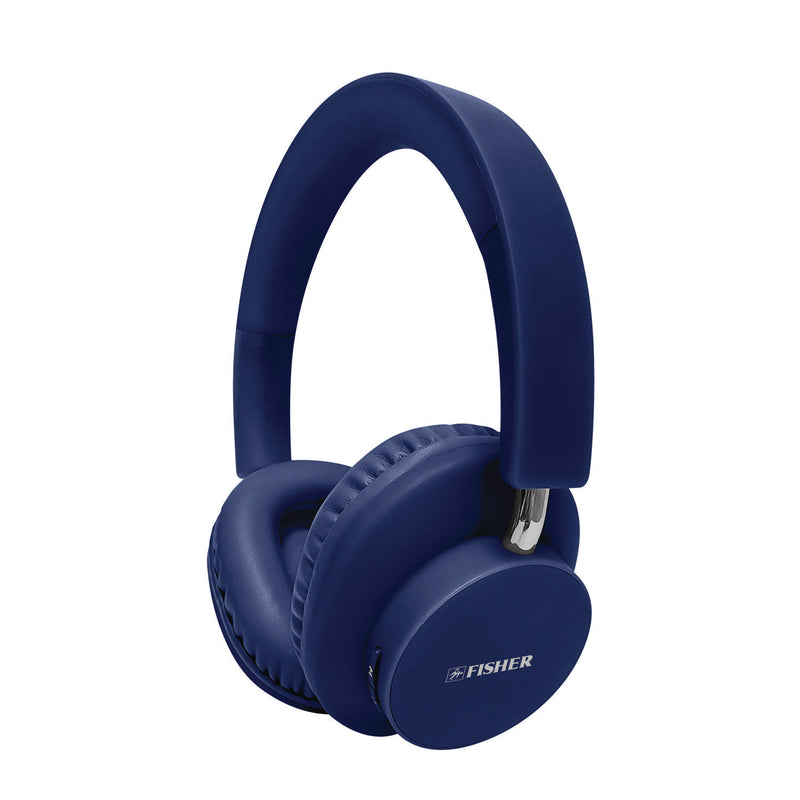 Fisher Silicone Wireless Headphones, Blue (MIGFBHP480B) Each
