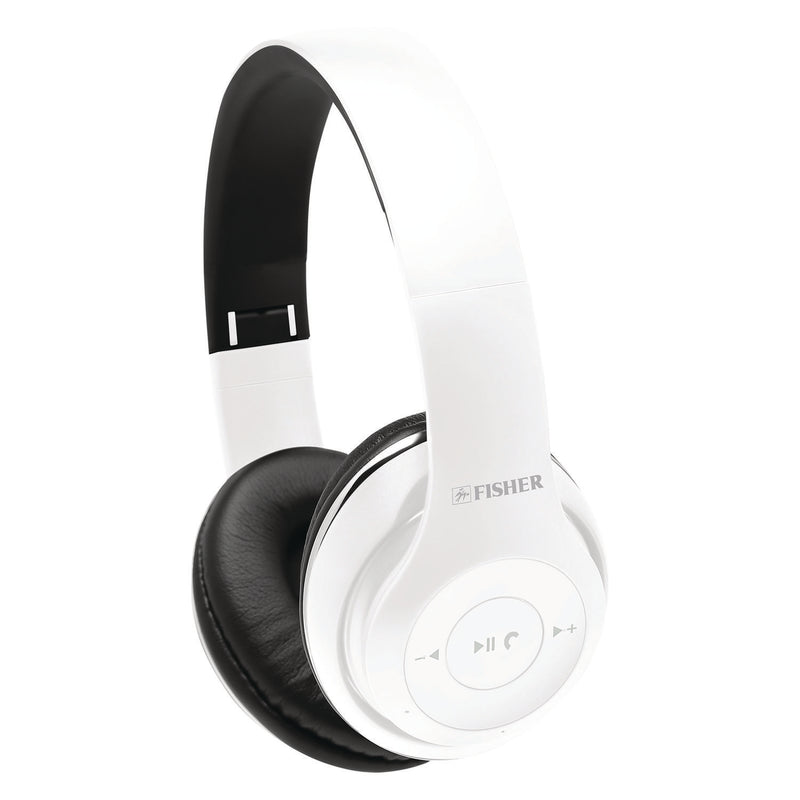 Fisher Peak Wireless Headphones, White (MIGFBHP382W) Each