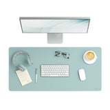 Smead™ Vegan Leather Desk Pads, 36" x 17", Light Blue (SMD64830) Each