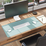 Smead™ Vegan Leather Desk Pads, 36" x 17", Light Blue (SMD64830) Each