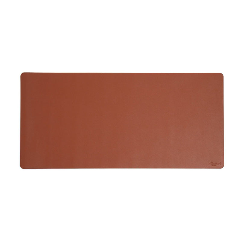 Smead™ Vegan Leather Desk Pads, 36" x 17", Brown (SMD64827) Each