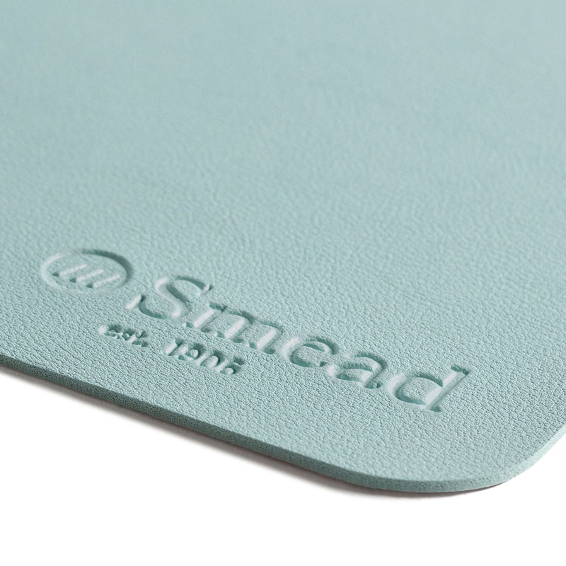 Smead™ Vegan Leather Desk Pads, 23.6" x 13.7", Light Blue (SMD64840) Each