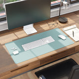 Smead™ Vegan Leather Desk Pads, 31.5" x 15.7", Light Blue (SMD64835) Each